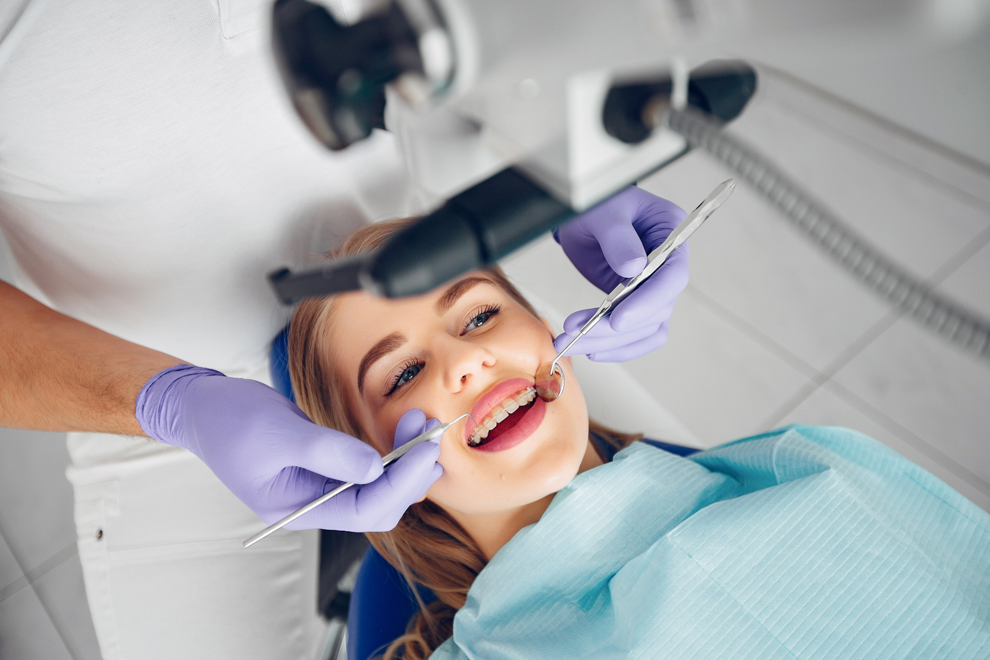 Paciente en tratamiento dental